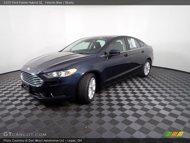 Velocity Blue / Ebony 2020 Ford Fusion Hybrid SE
