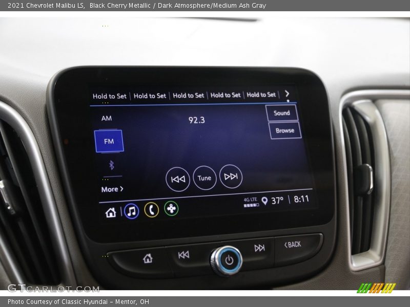 Black Cherry Metallic / Dark Atmosphere/Medium Ash Gray 2021 Chevrolet Malibu LS