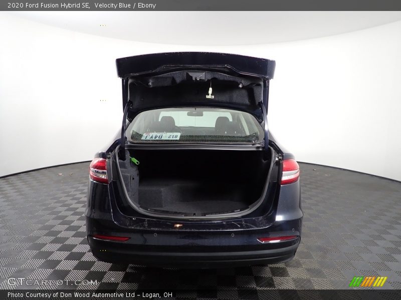 Velocity Blue / Ebony 2020 Ford Fusion Hybrid SE