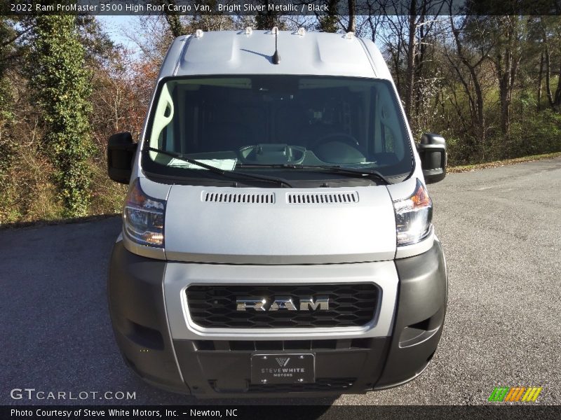 Bright Silver Metallic / Black 2022 Ram ProMaster 3500 High Roof Cargo Van