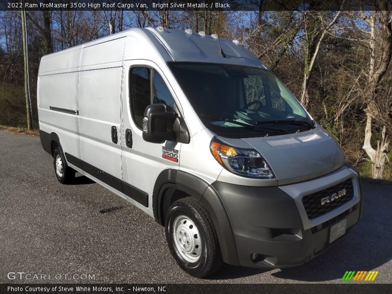 Bright Silver Metallic / Black 2022 Ram ProMaster 3500 High Roof Cargo Van