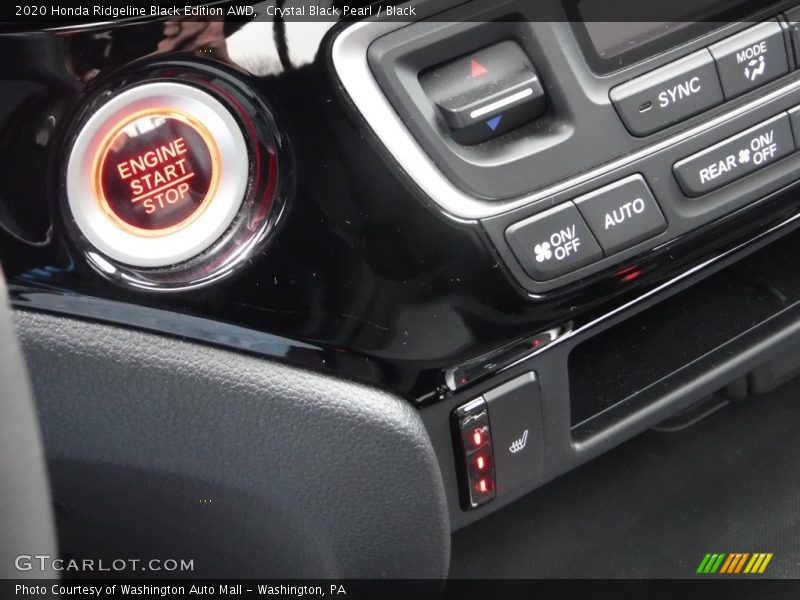 Crystal Black Pearl / Black 2020 Honda Ridgeline Black Edition AWD