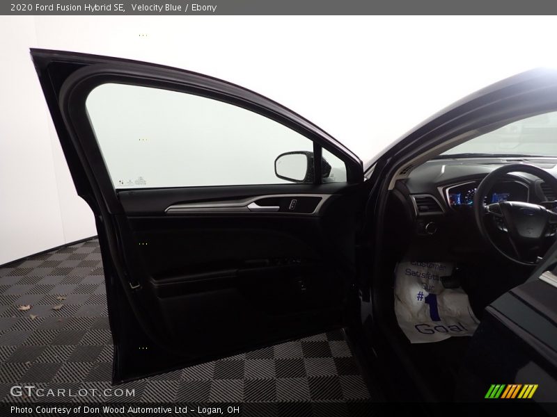 Velocity Blue / Ebony 2020 Ford Fusion Hybrid SE