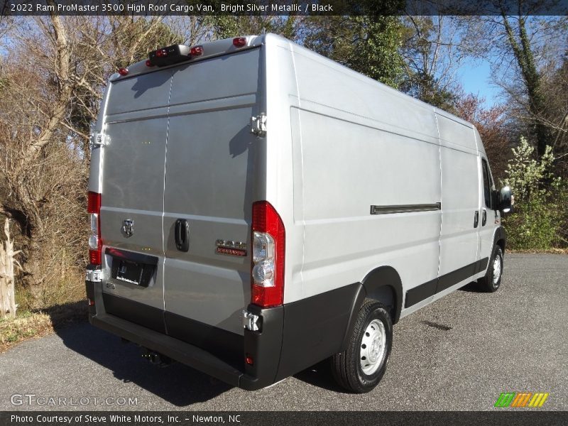 Bright Silver Metallic / Black 2022 Ram ProMaster 3500 High Roof Cargo Van