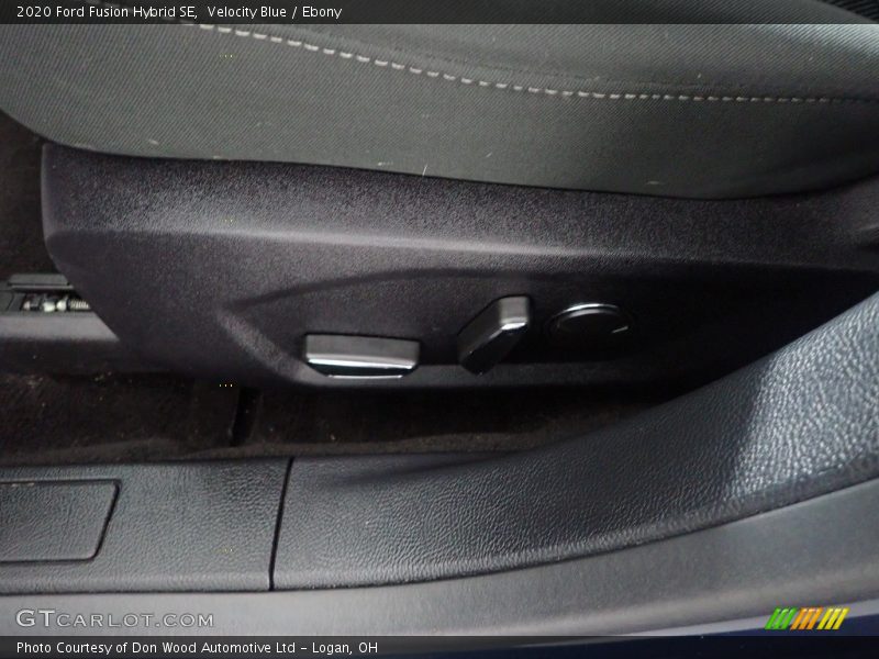 Velocity Blue / Ebony 2020 Ford Fusion Hybrid SE