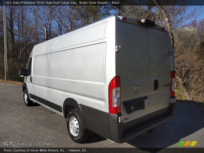Bright Silver Metallic / Black 2022 Ram ProMaster 3500 High Roof Cargo Van