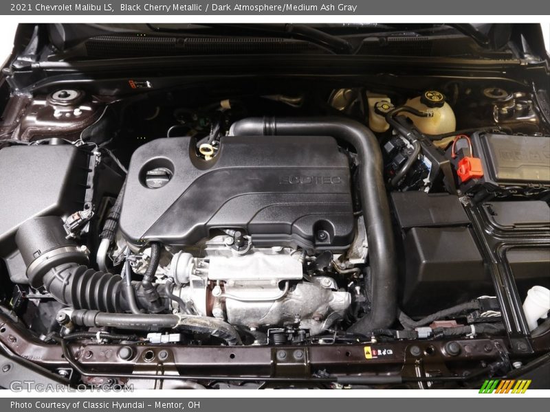 Black Cherry Metallic / Dark Atmosphere/Medium Ash Gray 2021 Chevrolet Malibu LS