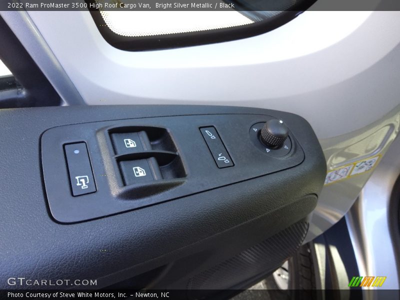 Bright Silver Metallic / Black 2022 Ram ProMaster 3500 High Roof Cargo Van