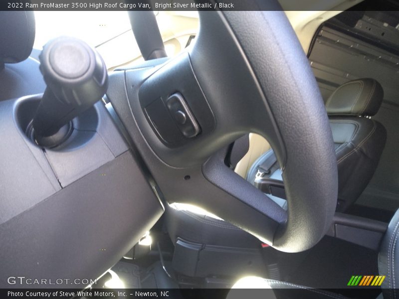 Bright Silver Metallic / Black 2022 Ram ProMaster 3500 High Roof Cargo Van