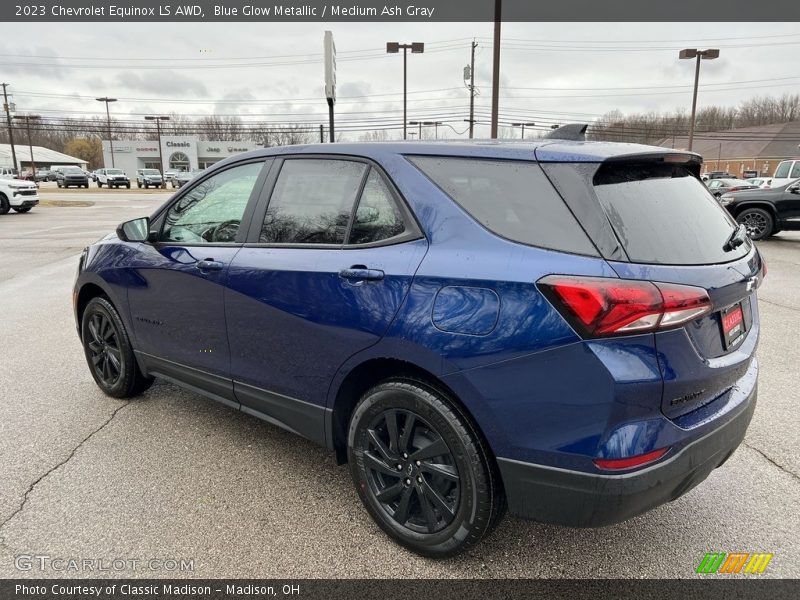 Blue Glow Metallic / Medium Ash Gray 2023 Chevrolet Equinox LS AWD