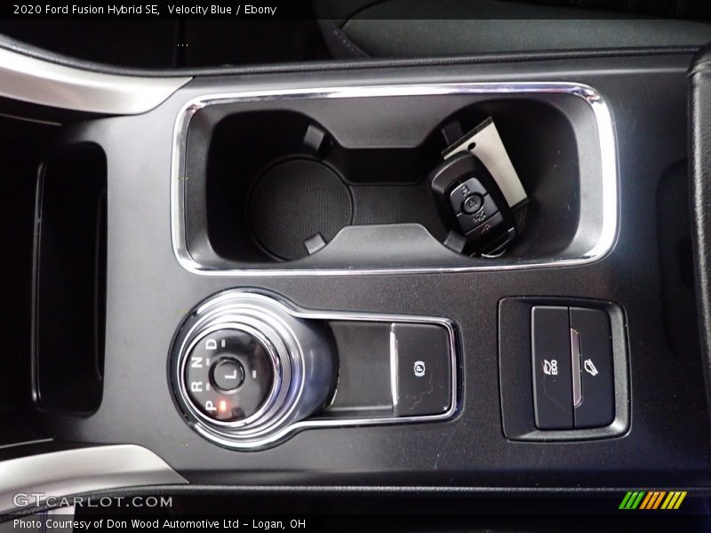 Velocity Blue / Ebony 2020 Ford Fusion Hybrid SE