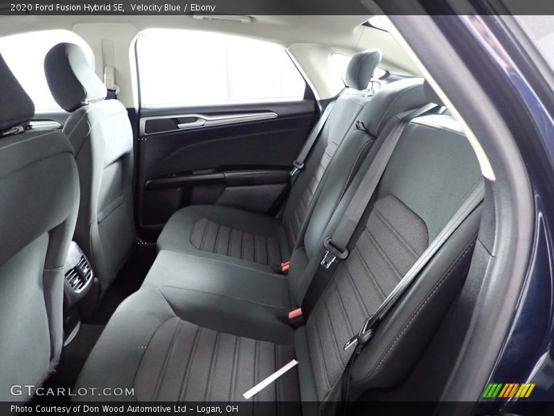 Velocity Blue / Ebony 2020 Ford Fusion Hybrid SE