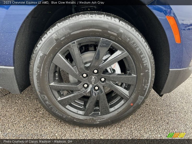 Blue Glow Metallic / Medium Ash Gray 2023 Chevrolet Equinox LS AWD