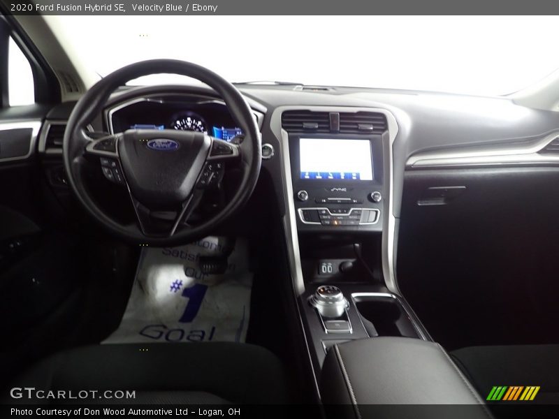Velocity Blue / Ebony 2020 Ford Fusion Hybrid SE