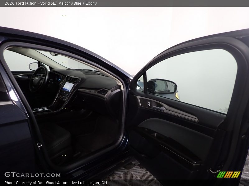 Velocity Blue / Ebony 2020 Ford Fusion Hybrid SE