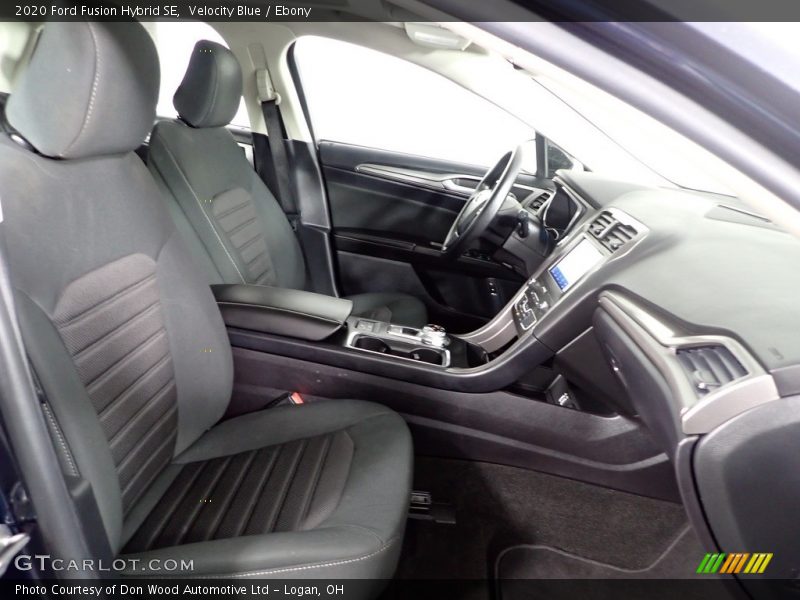 Velocity Blue / Ebony 2020 Ford Fusion Hybrid SE