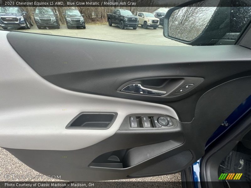 Blue Glow Metallic / Medium Ash Gray 2023 Chevrolet Equinox LS AWD
