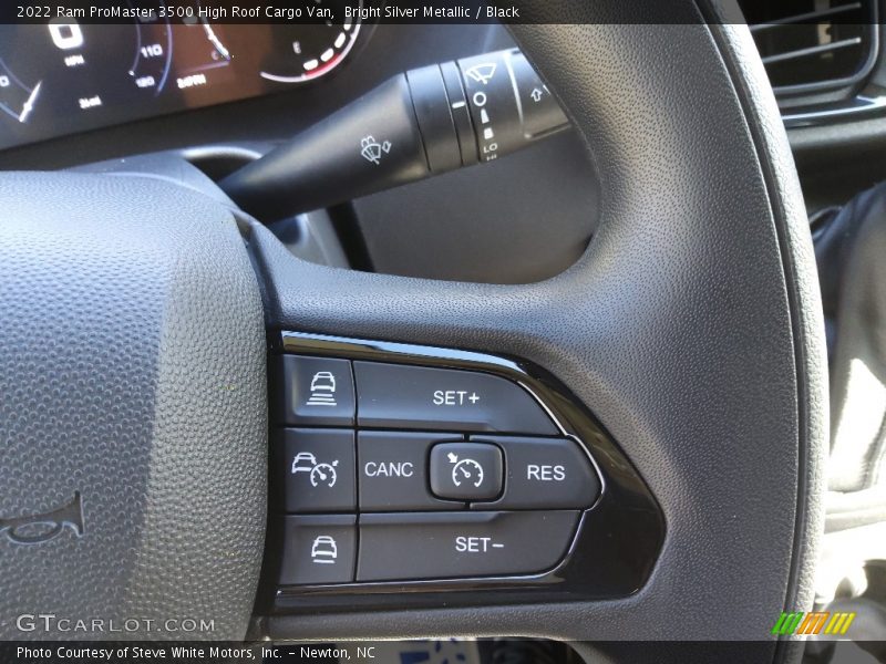 Bright Silver Metallic / Black 2022 Ram ProMaster 3500 High Roof Cargo Van