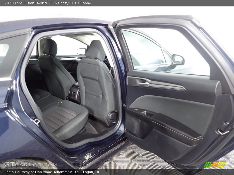 Velocity Blue / Ebony 2020 Ford Fusion Hybrid SE