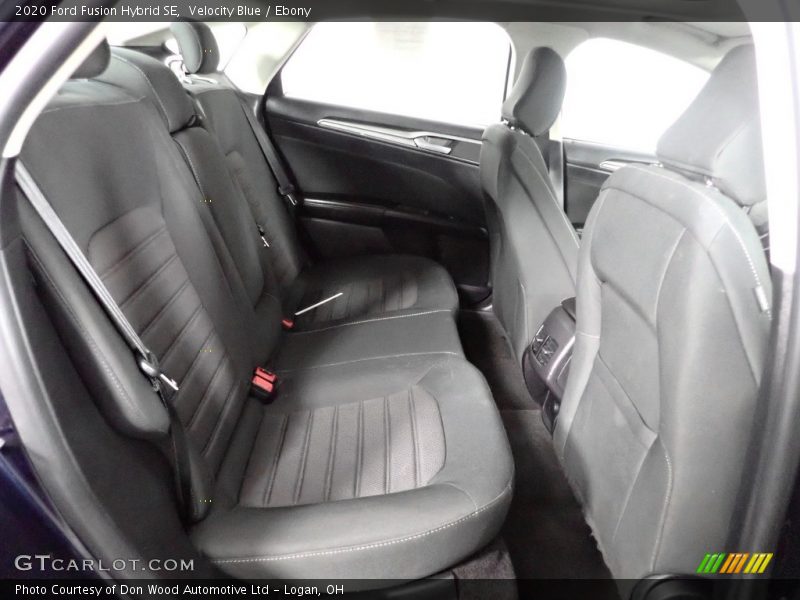 Velocity Blue / Ebony 2020 Ford Fusion Hybrid SE