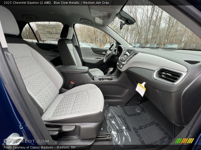 Blue Glow Metallic / Medium Ash Gray 2023 Chevrolet Equinox LS AWD