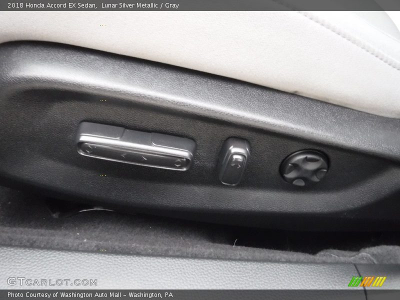 Lunar Silver Metallic / Gray 2018 Honda Accord EX Sedan
