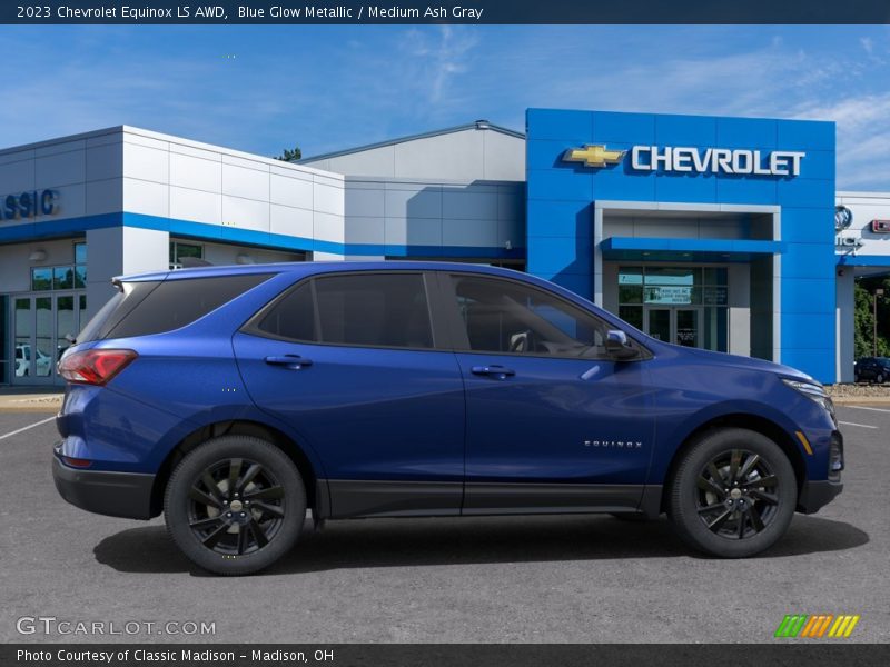 Blue Glow Metallic / Medium Ash Gray 2023 Chevrolet Equinox LS AWD