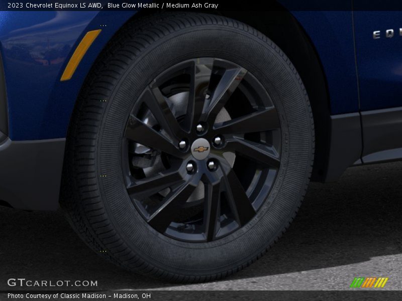 Blue Glow Metallic / Medium Ash Gray 2023 Chevrolet Equinox LS AWD