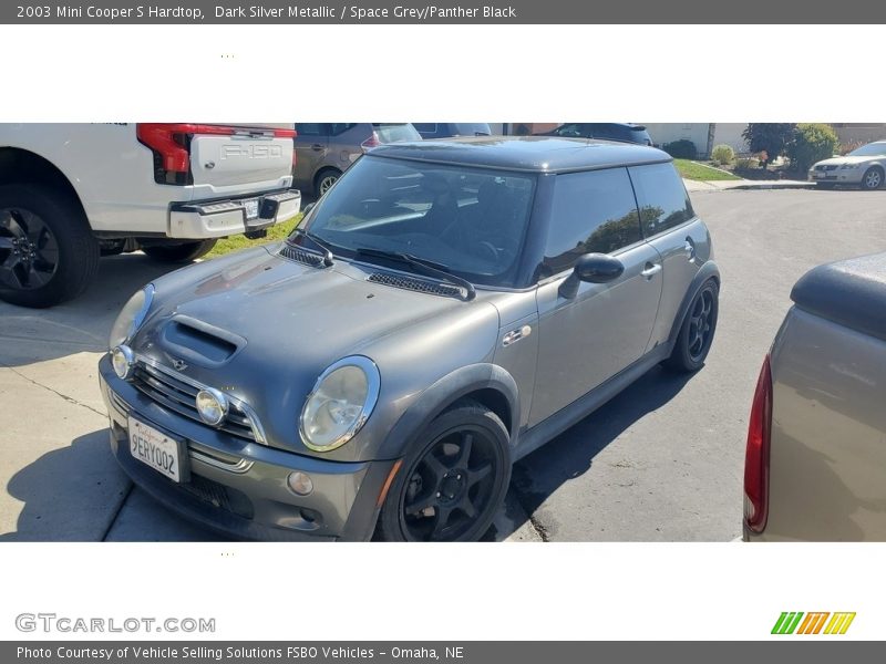 Dark Silver Metallic / Space Grey/Panther Black 2003 Mini Cooper S Hardtop