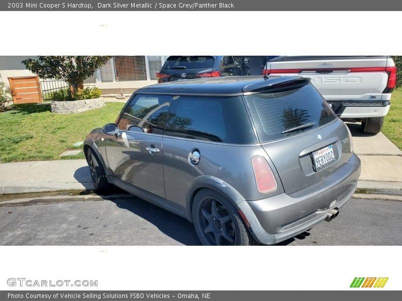 Dark Silver Metallic / Space Grey/Panther Black 2003 Mini Cooper S Hardtop