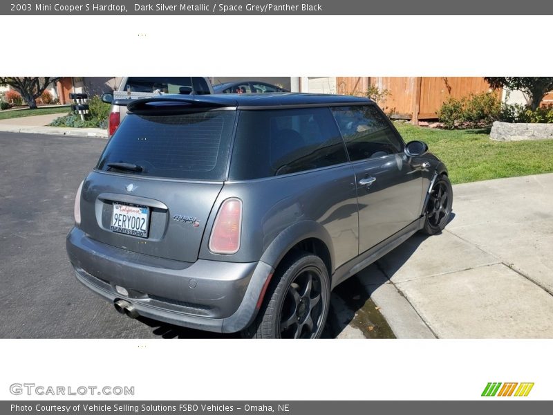 Dark Silver Metallic / Space Grey/Panther Black 2003 Mini Cooper S Hardtop