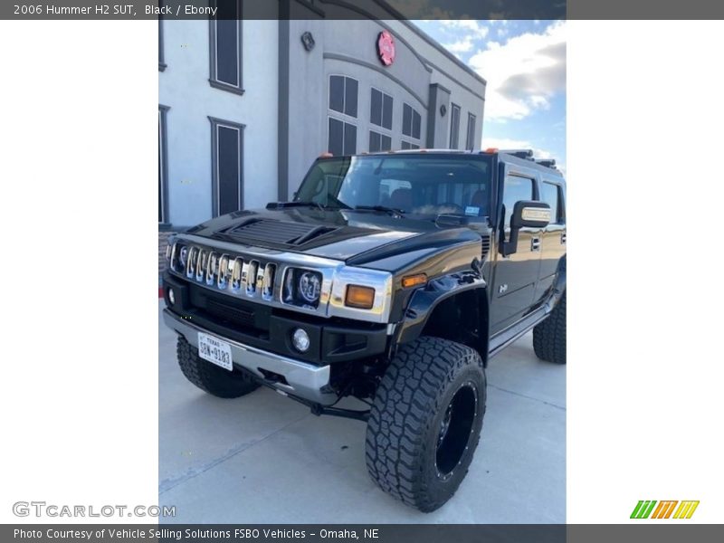 Black / Ebony 2006 Hummer H2 SUT