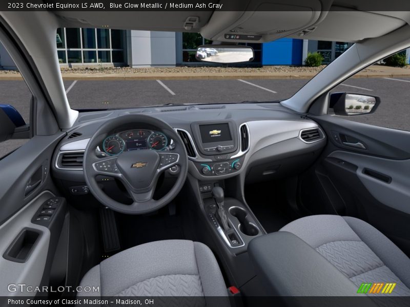 Blue Glow Metallic / Medium Ash Gray 2023 Chevrolet Equinox LS AWD
