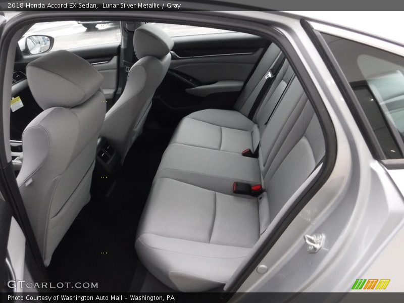 Lunar Silver Metallic / Gray 2018 Honda Accord EX Sedan