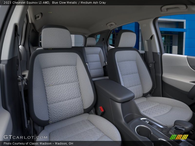 Blue Glow Metallic / Medium Ash Gray 2023 Chevrolet Equinox LS AWD