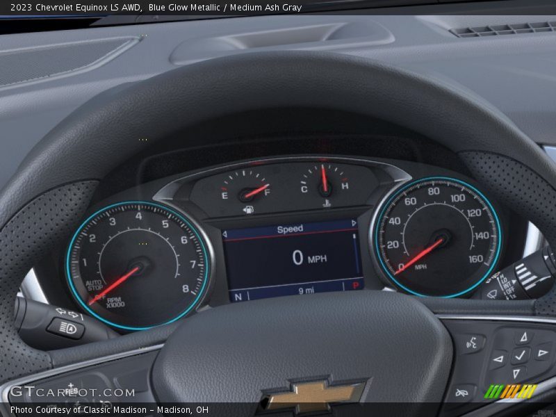 Blue Glow Metallic / Medium Ash Gray 2023 Chevrolet Equinox LS AWD