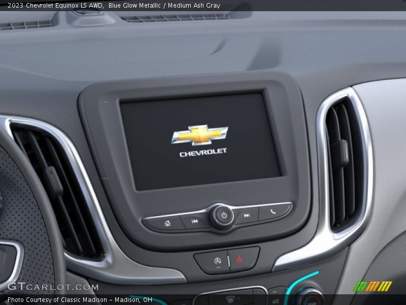 Blue Glow Metallic / Medium Ash Gray 2023 Chevrolet Equinox LS AWD
