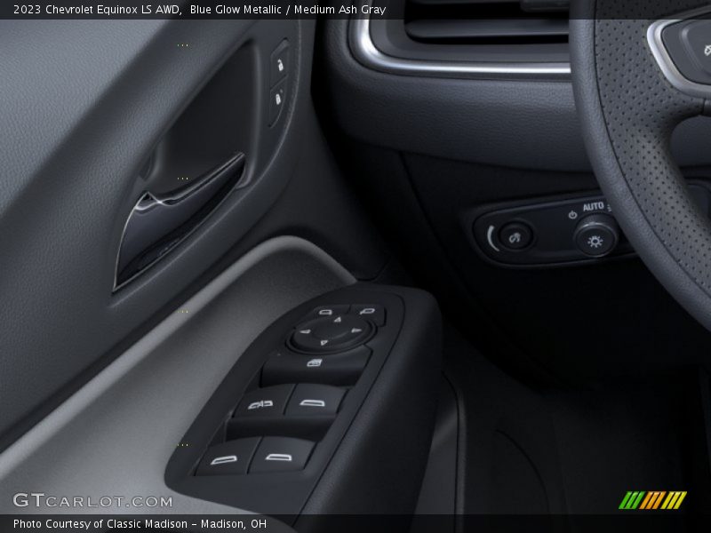 Blue Glow Metallic / Medium Ash Gray 2023 Chevrolet Equinox LS AWD