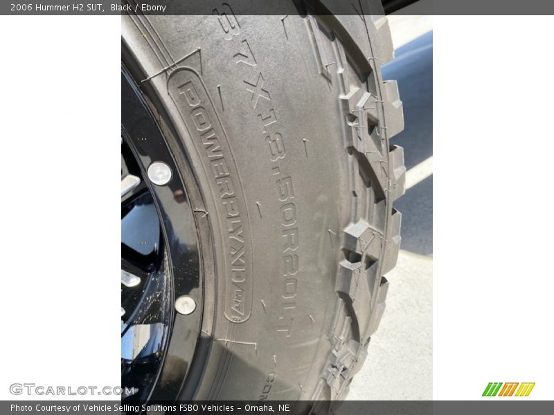 Black / Ebony 2006 Hummer H2 SUT