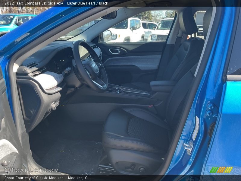 Laser Blue Pearl / Black 2022 Jeep Compass Latitude 4x4