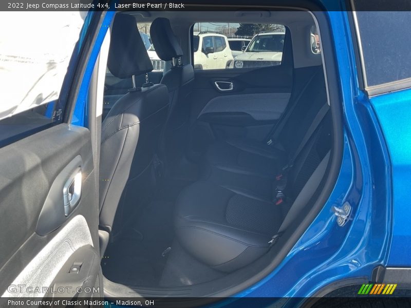 Laser Blue Pearl / Black 2022 Jeep Compass Latitude 4x4