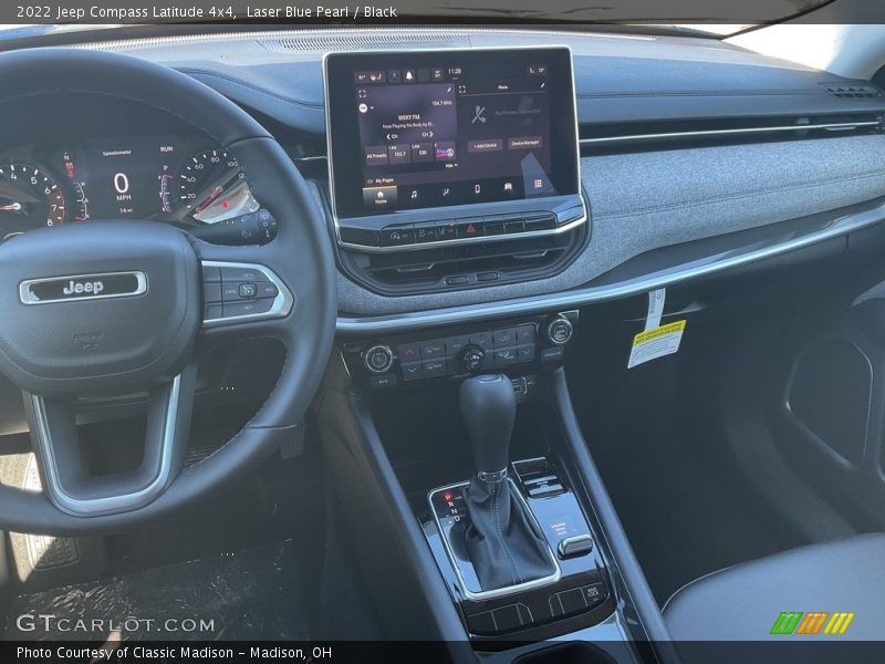 Laser Blue Pearl / Black 2022 Jeep Compass Latitude 4x4