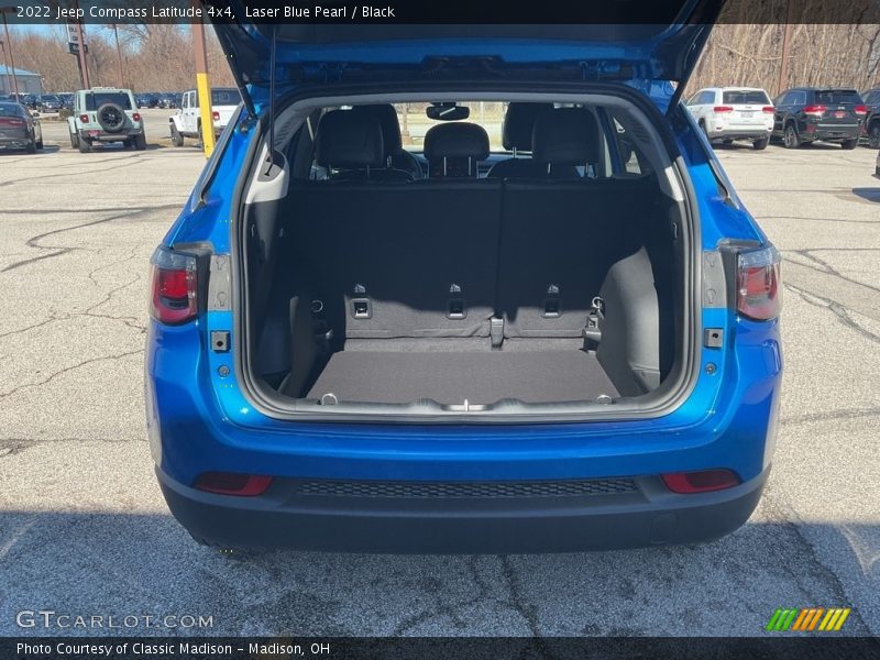 Laser Blue Pearl / Black 2022 Jeep Compass Latitude 4x4