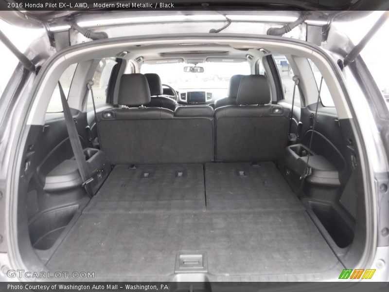 Modern Steel Metallic / Black 2016 Honda Pilot EX-L AWD