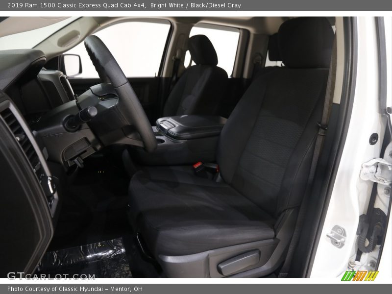 Bright White / Black/Diesel Gray 2019 Ram 1500 Classic Express Quad Cab 4x4