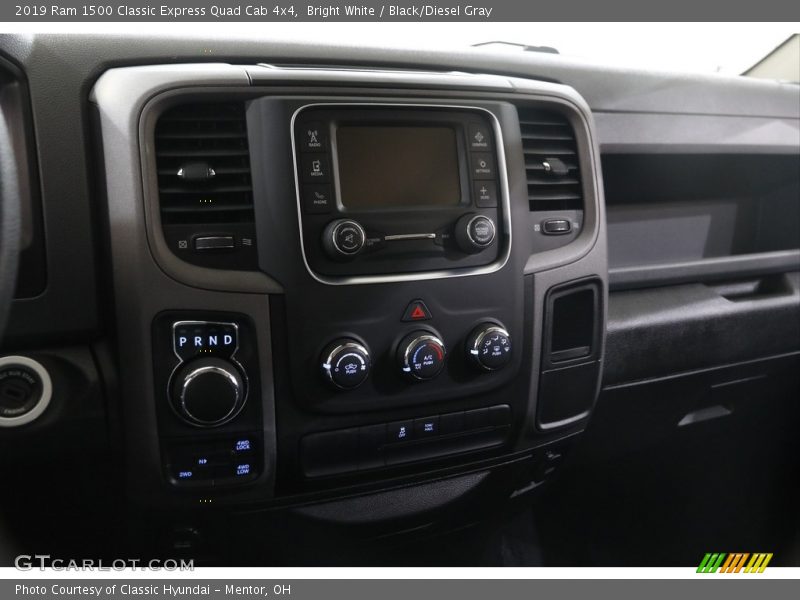 Bright White / Black/Diesel Gray 2019 Ram 1500 Classic Express Quad Cab 4x4