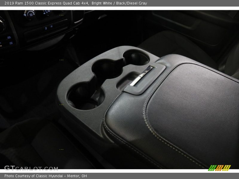 Bright White / Black/Diesel Gray 2019 Ram 1500 Classic Express Quad Cab 4x4