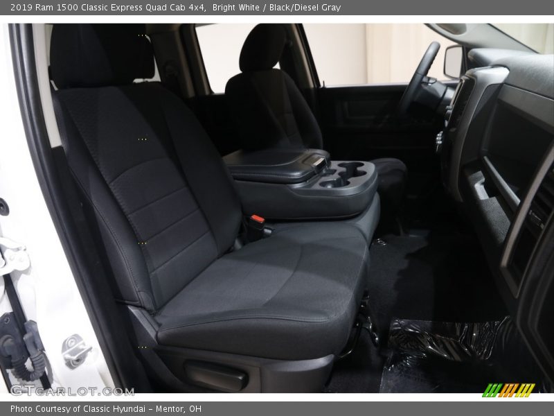 Bright White / Black/Diesel Gray 2019 Ram 1500 Classic Express Quad Cab 4x4
