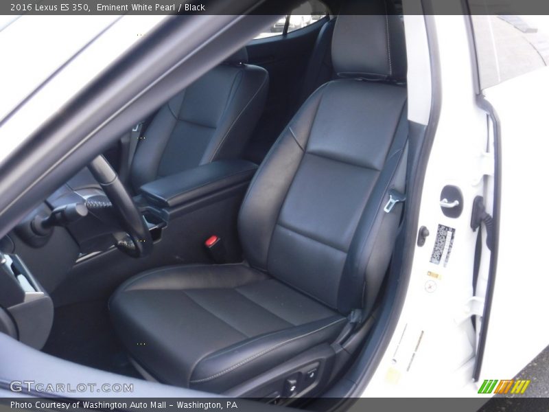 Eminent White Pearl / Black 2016 Lexus ES 350