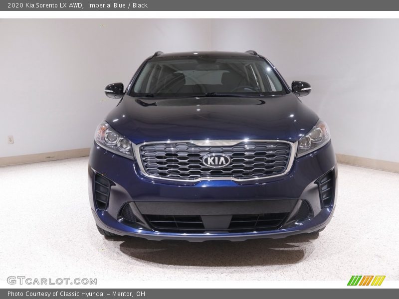 Imperial Blue / Black 2020 Kia Sorento LX AWD